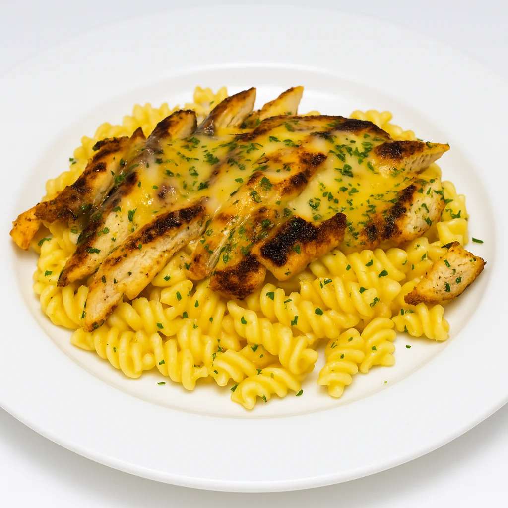SPICY HABANERO JACK GRILLED CHICKEN MAC N CHEESE